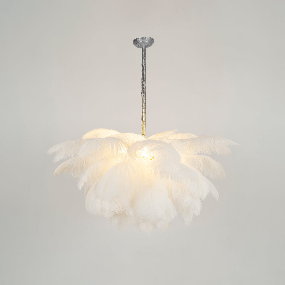 Ostrich Feather Chandeliers - Vakkerlight