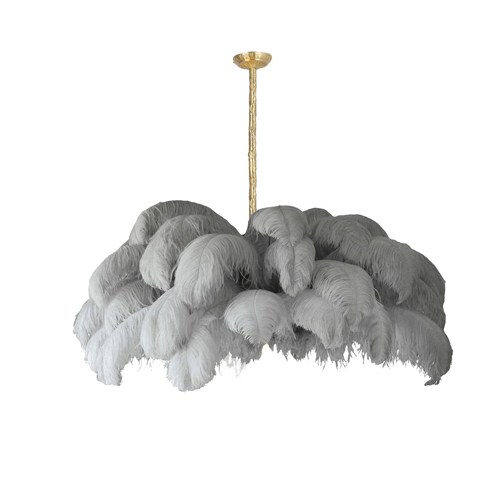 Ostrich Feather Chandeliers - Vakkerlight