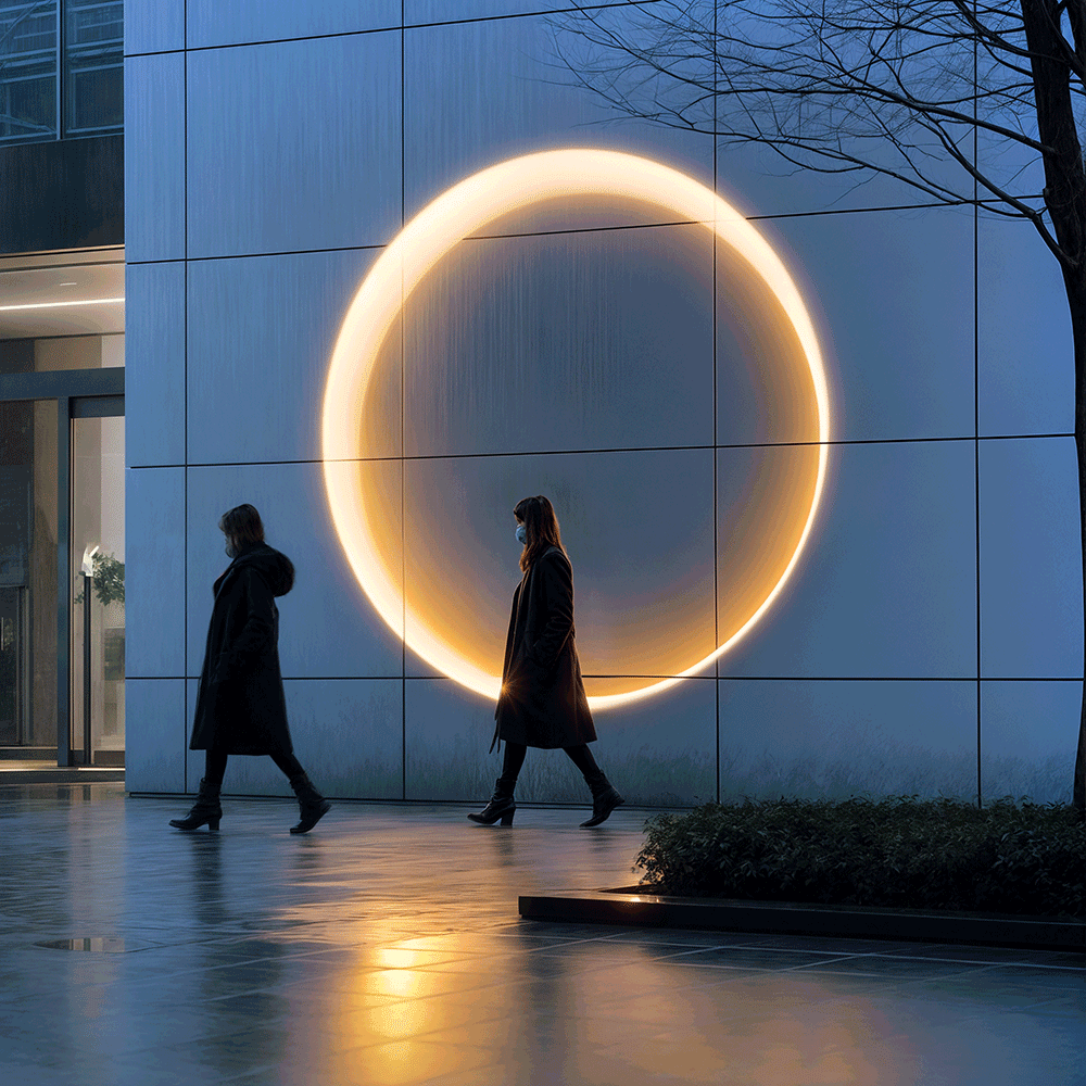 Vrimlo Eclipse Applique Murale d'Extérieur