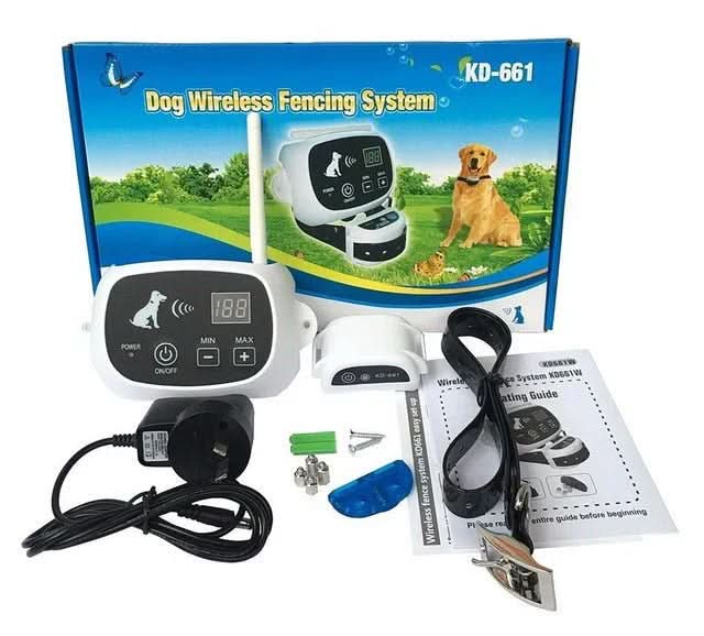 TrailSafe Wireless Pet Fence With Sound And Vibration Warnings For Dogs