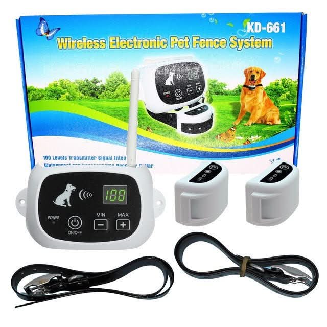 TrailSafe Wireless Pet Fence With Sound And Vibration Warnings For Dogs