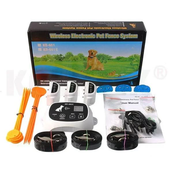 TrailSafe Wireless Pet Fence With Sound And Vibration Warnings For Dogs