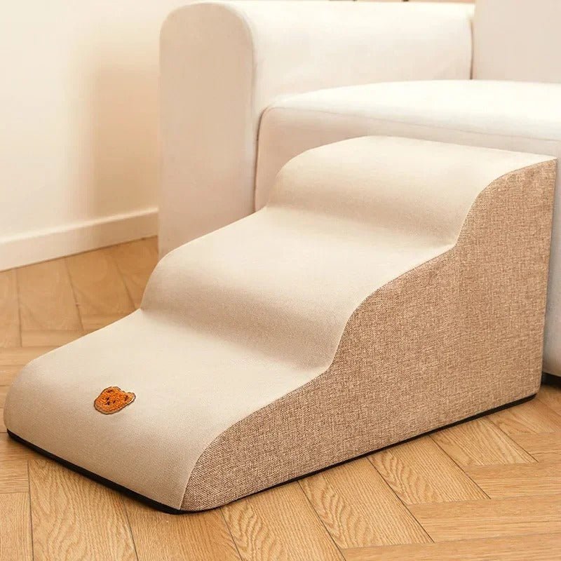 AeroPaws Pet Bed Step Ladder Non Slip Steps For Small Dogs And Cats
