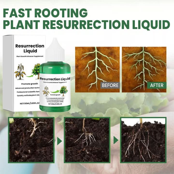 VerdantBoost Plant Growth Tonic Strengthens Roots For Happier Indoor Plants