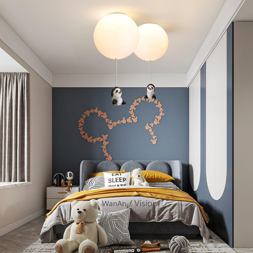 Aursilos Elegance Panda -lasikattovalaisin — useita halkaisijavaihtoehtoja, G9-yhteensopiva
