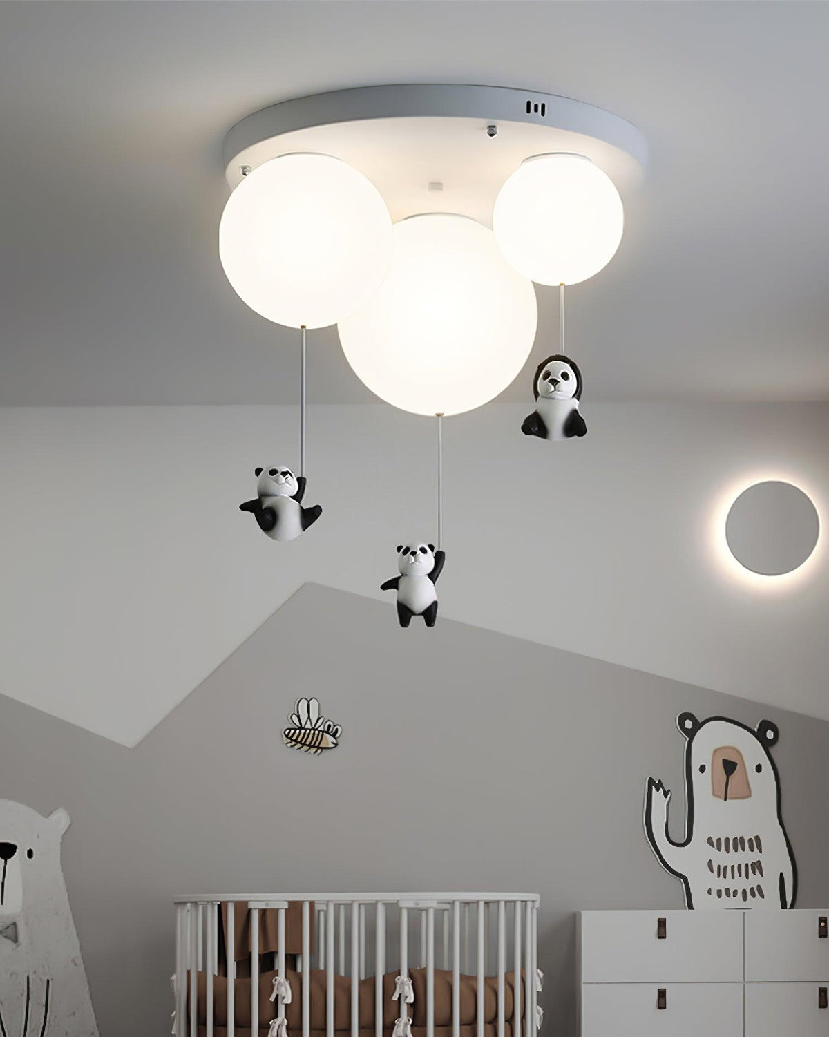 Aursilos Elegance Panda -lasikattovalaisin — useita halkaisijavaihtoehtoja, G9-yhteensopiva