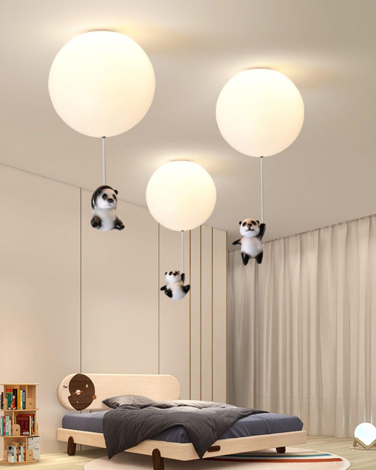 Aursilos Elegance Panda -lasikattovalaisin — useita halkaisijavaihtoehtoja, G9-yhteensopiva