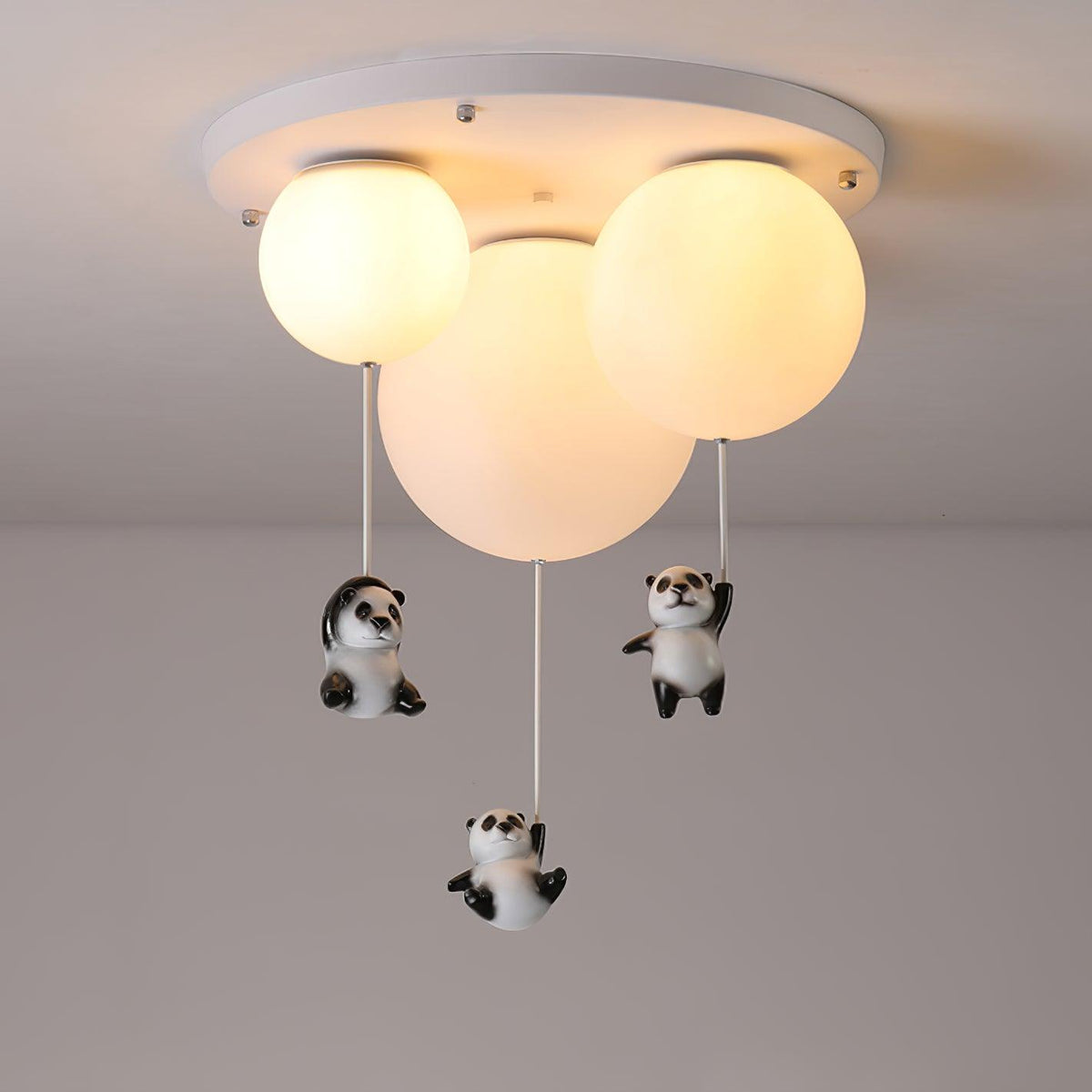 Aursilos Elegance Panda -lasikattovalaisin — useita halkaisijavaihtoehtoja, G9-yhteensopiva