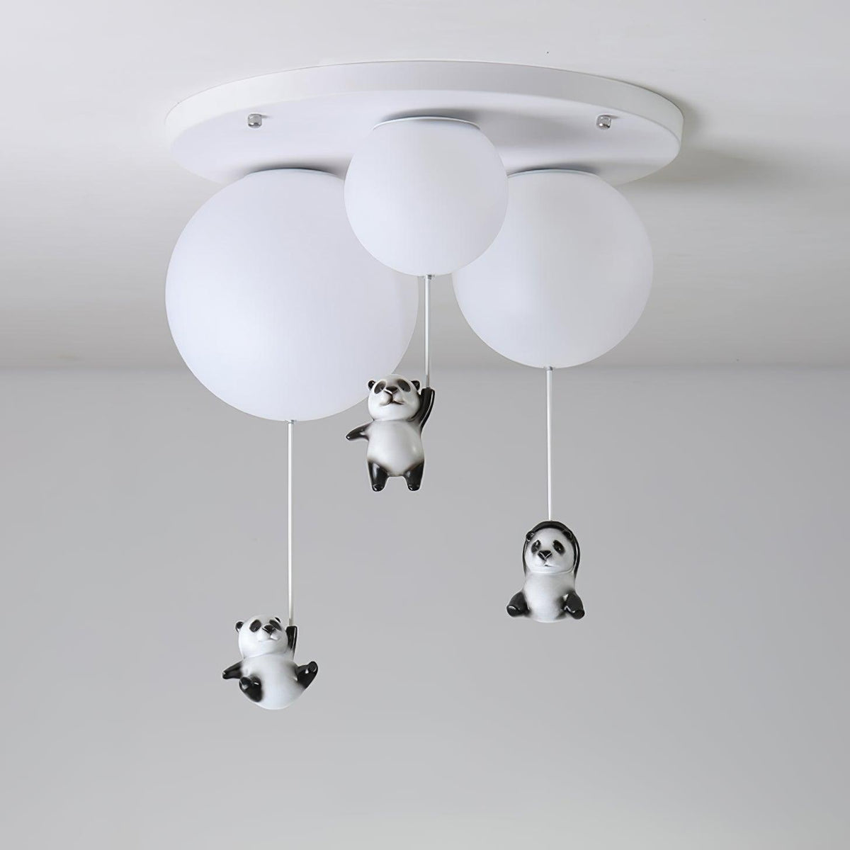 Aursilos Elegance Panda -lasikattovalaisin — useita halkaisijavaihtoehtoja, G9-yhteensopiva