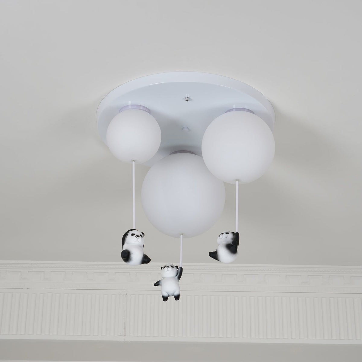 Aursilos Elegance Panda -lasikattovalaisin — useita halkaisijavaihtoehtoja, G9-yhteensopiva