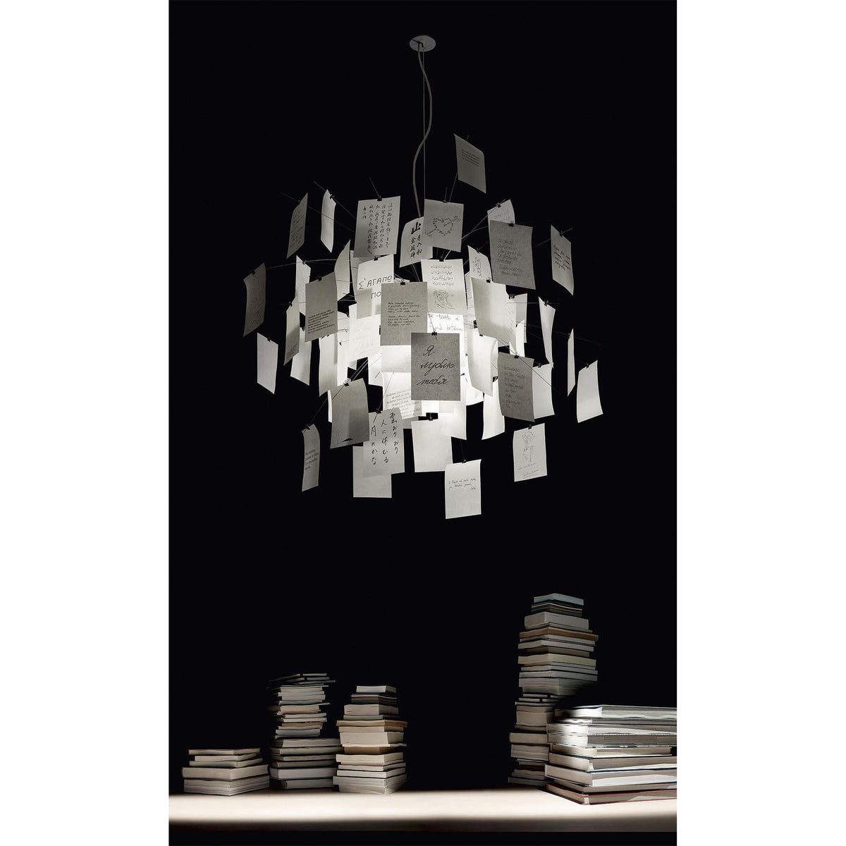 Papírový lustr — přizpůsobitelné umělecké panely DIY