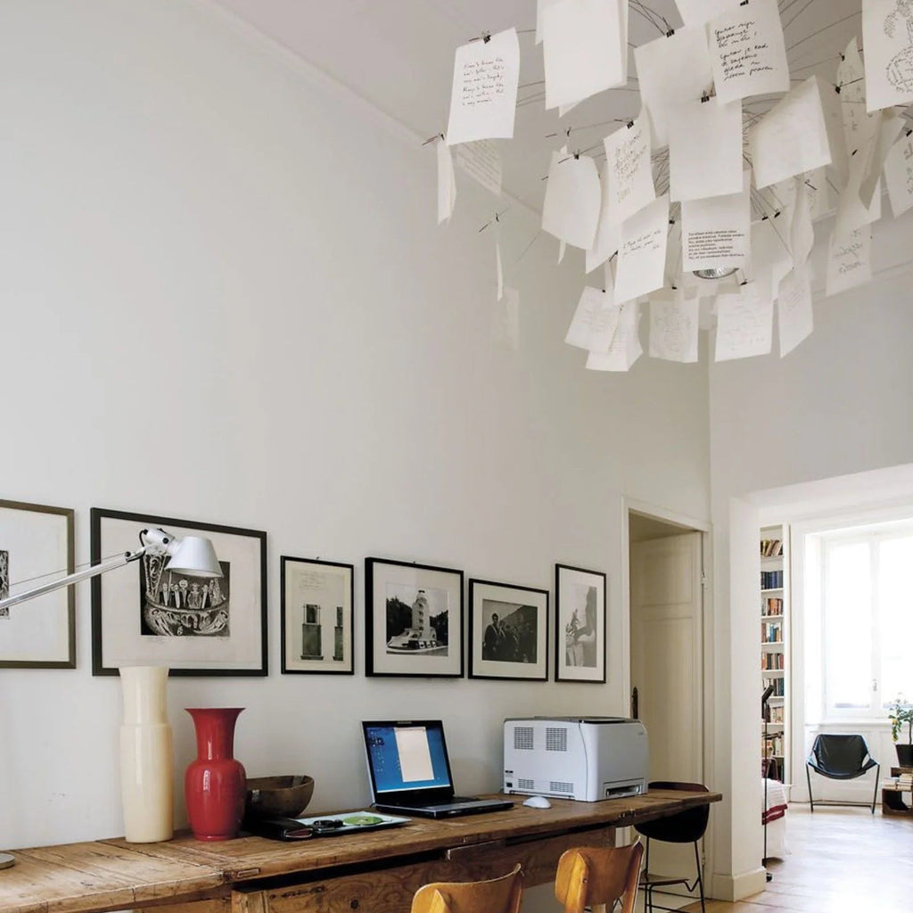Papírový lustr — přizpůsobitelné umělecké panely DIY