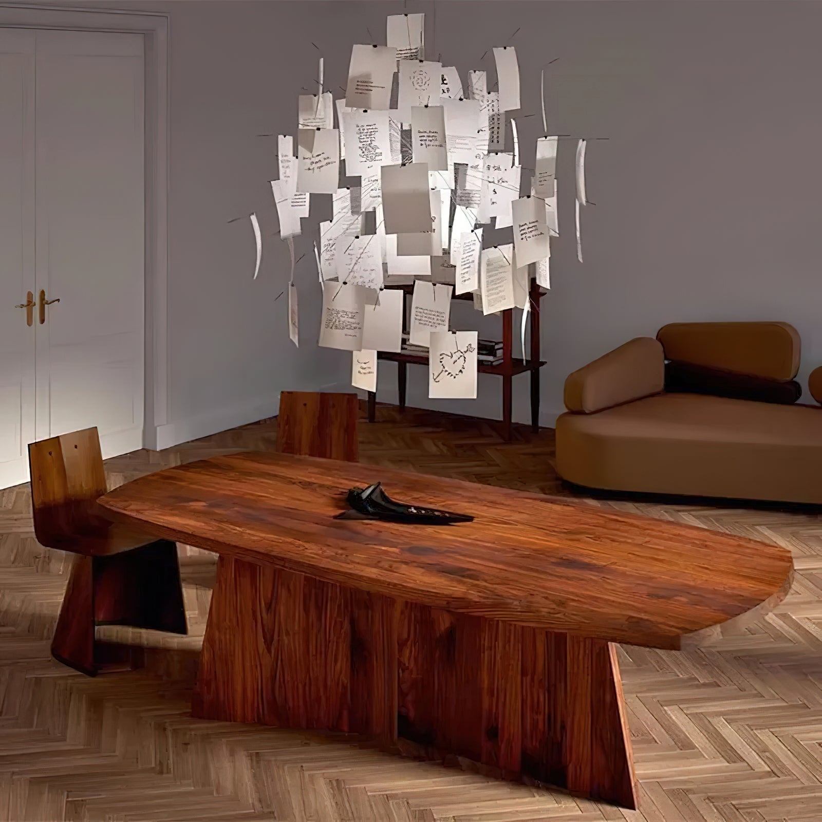 Papírový lustr — přizpůsobitelné umělecké panely DIY