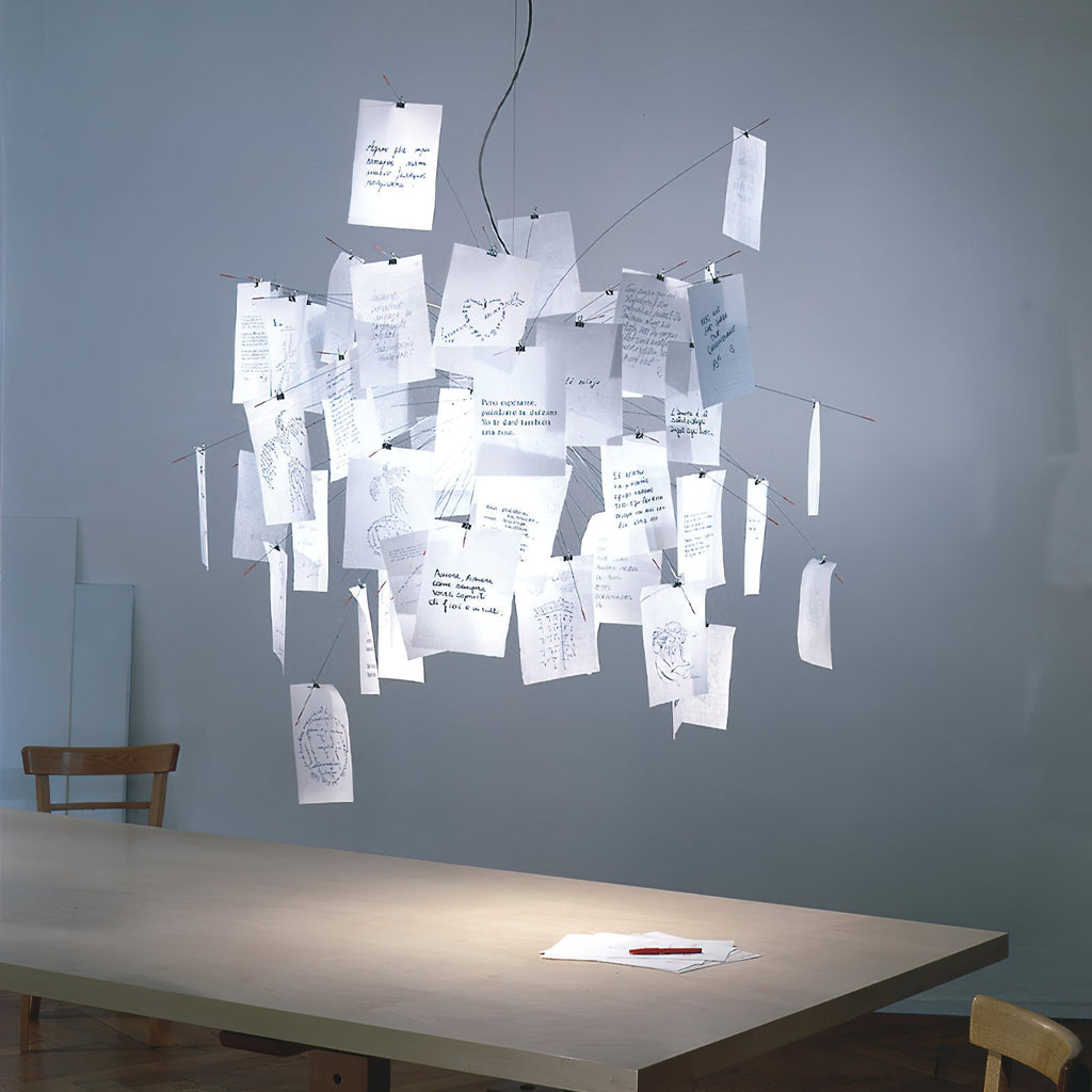 Papírový lustr — přizpůsobitelné umělecké panely DIY