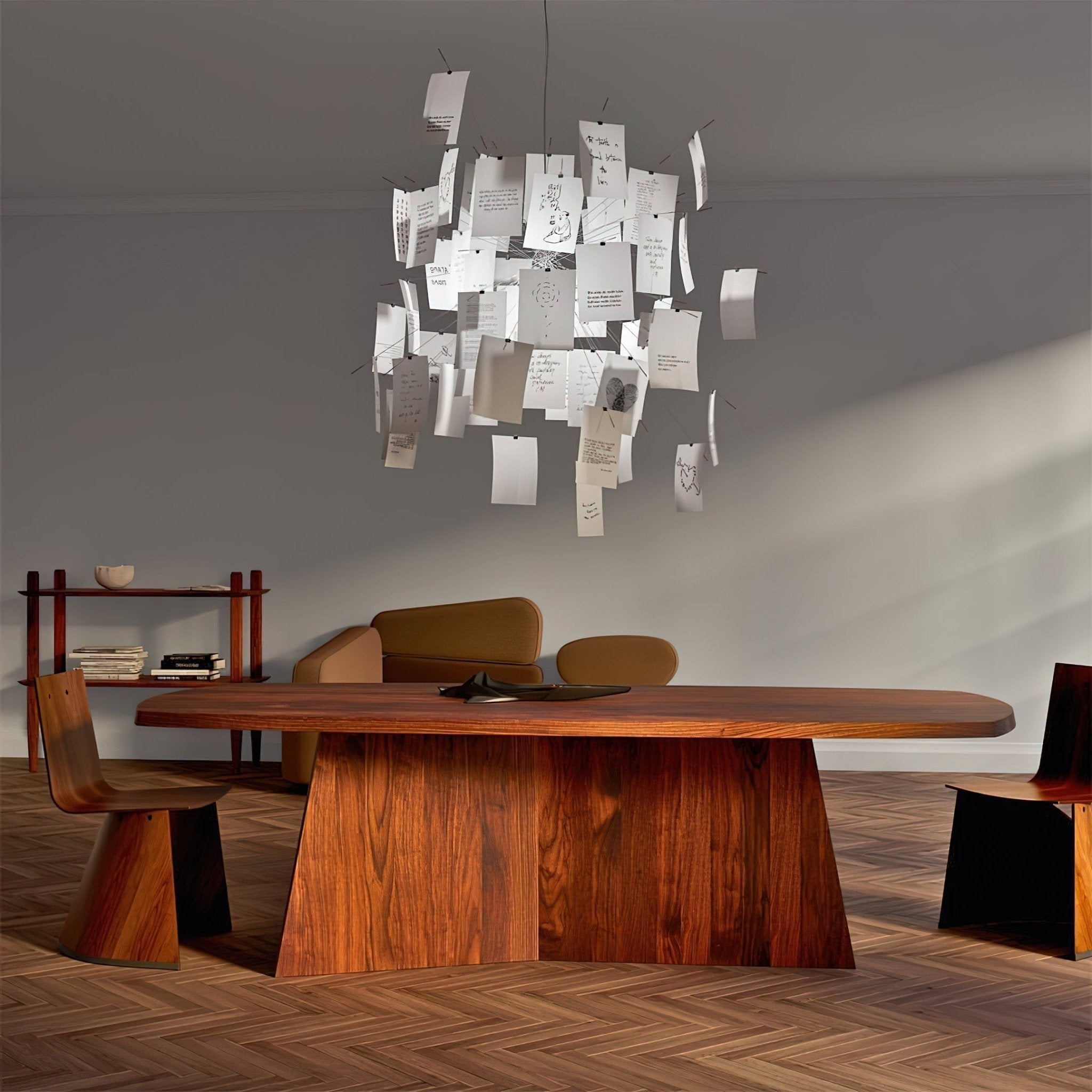 Papírový lustr — přizpůsobitelné umělecké panely DIY