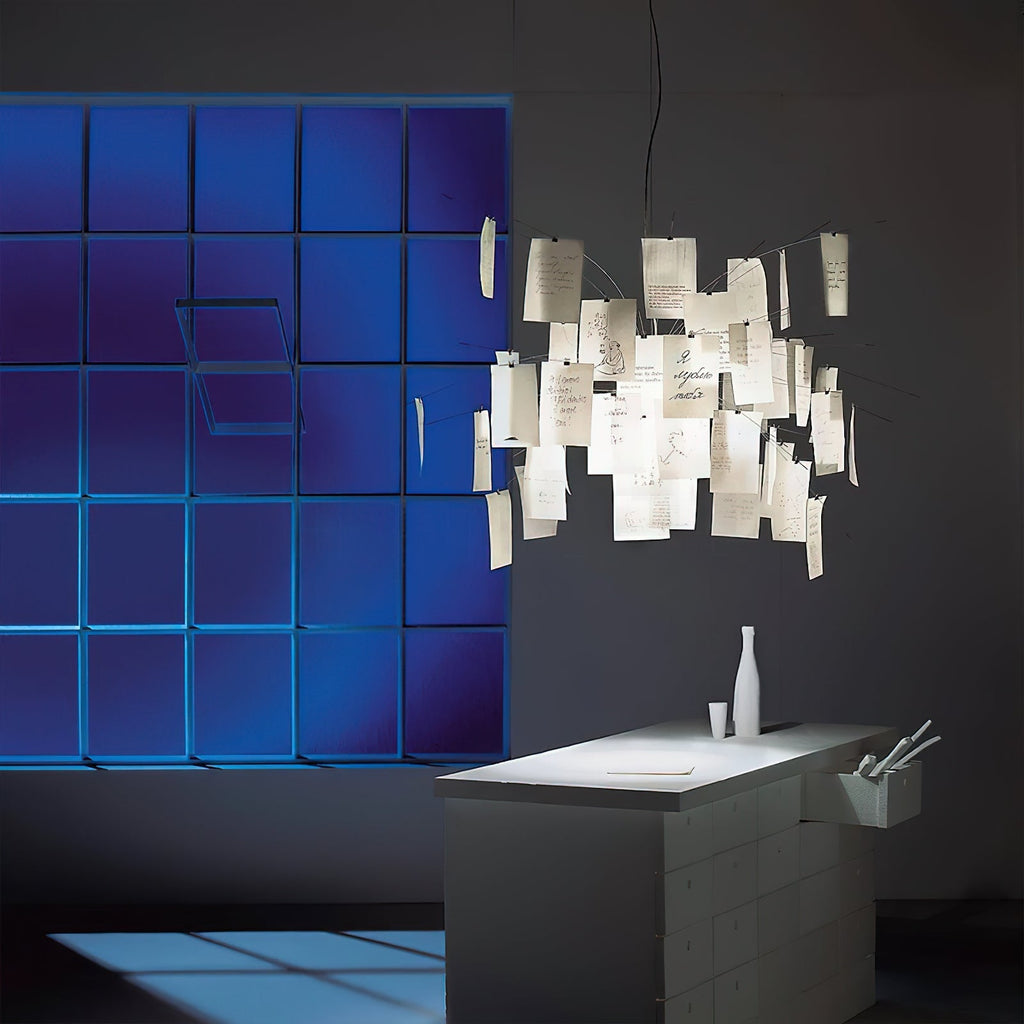 Papírový lustr — přizpůsobitelné umělecké panely DIY