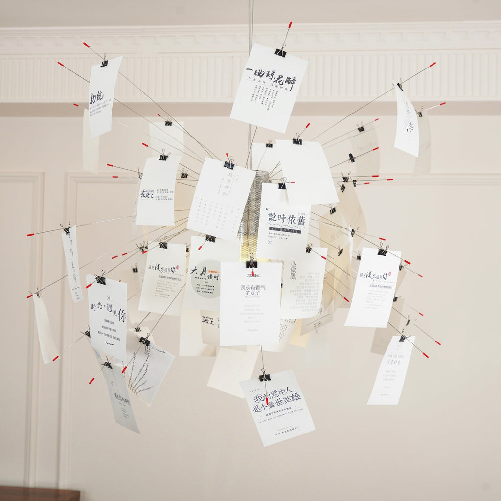 Papírový lustr — přizpůsobitelné umělecké panely DIY
