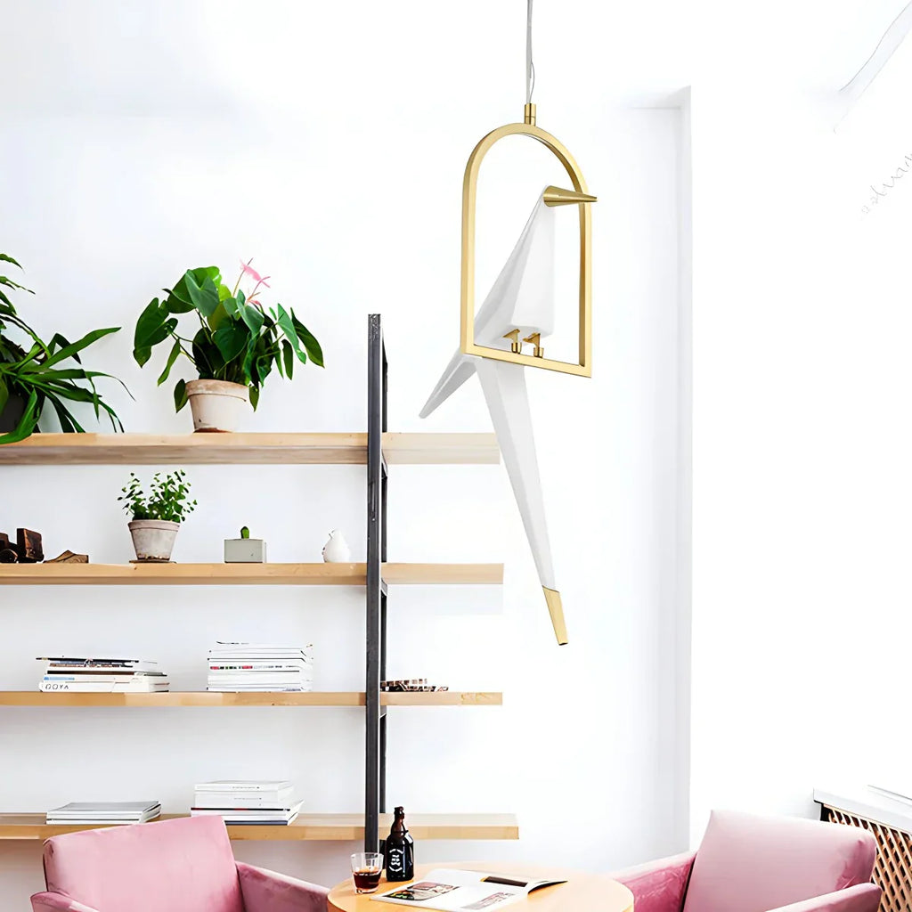 Papierkranich-Vogel-Kronleuchter für Esszimmer - Orntli