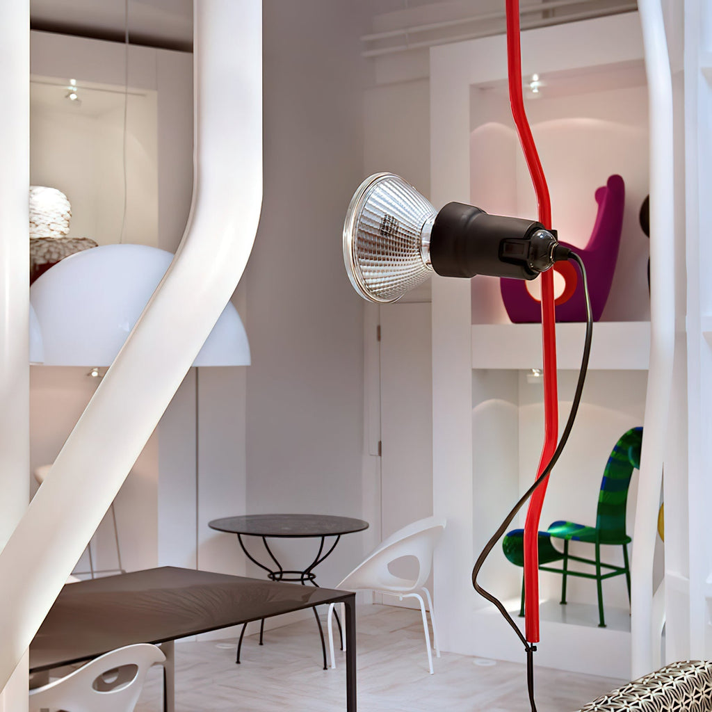 Parentesi pendel-loftlampe — industrielt hængende design
