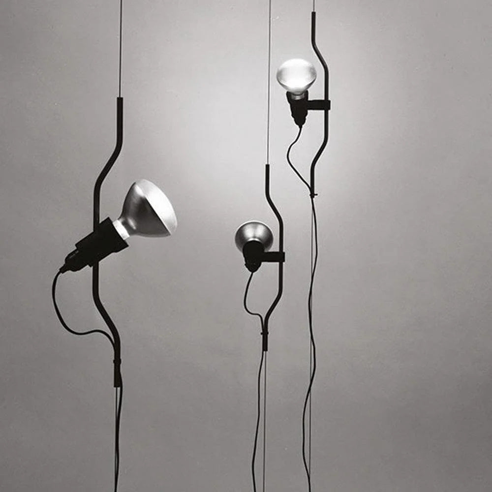 Parentesi pendel-loftlampe — industrielt hængende design