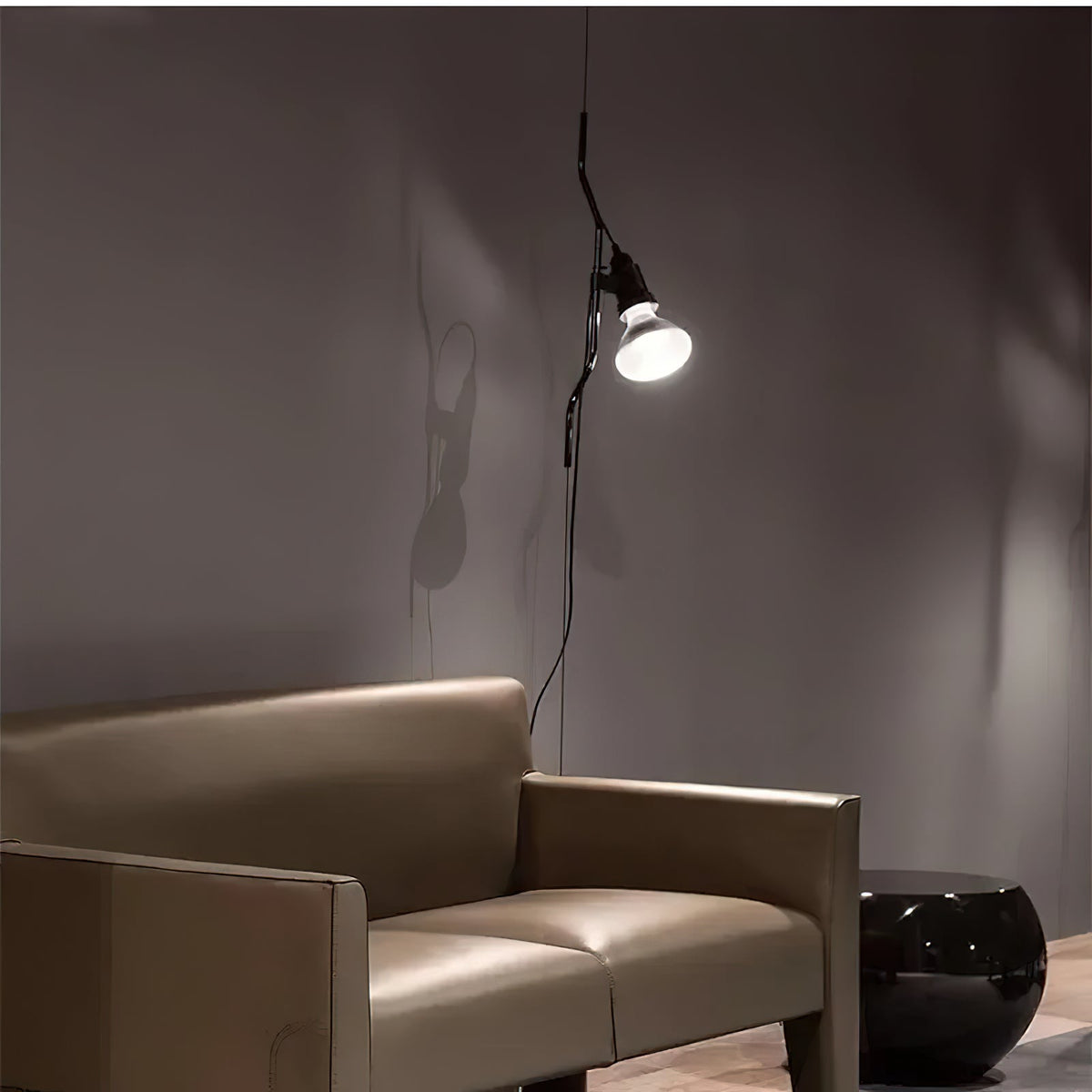 Parentesi pendel-loftlampe — industrielt hængende design