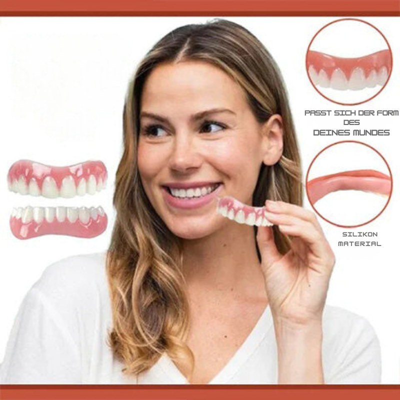 Set Prostesis Silikon Biokompatibel GlowSmile untuk Keselesaan Tanpa Sakit dan Senyuman Semula Jadi