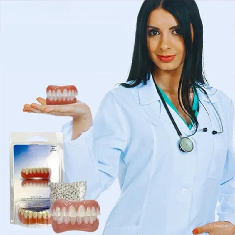 Set Prostesis Silikon Biokompatibel GlowSmile untuk Keselesaan Tanpa Sakit dan Senyuman Semula Jadi