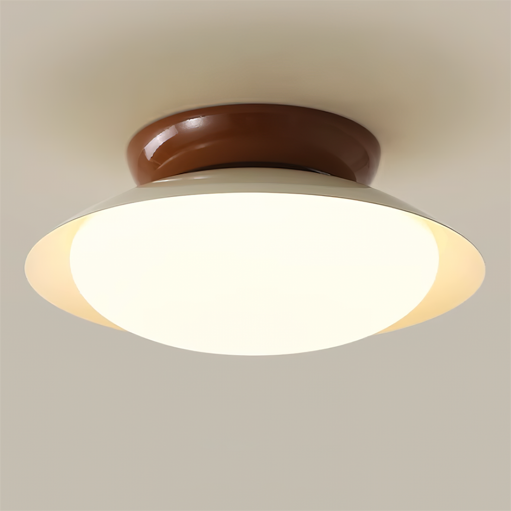 Aurora Ceiling Light — Bowl-Shaped Retro Modern Design