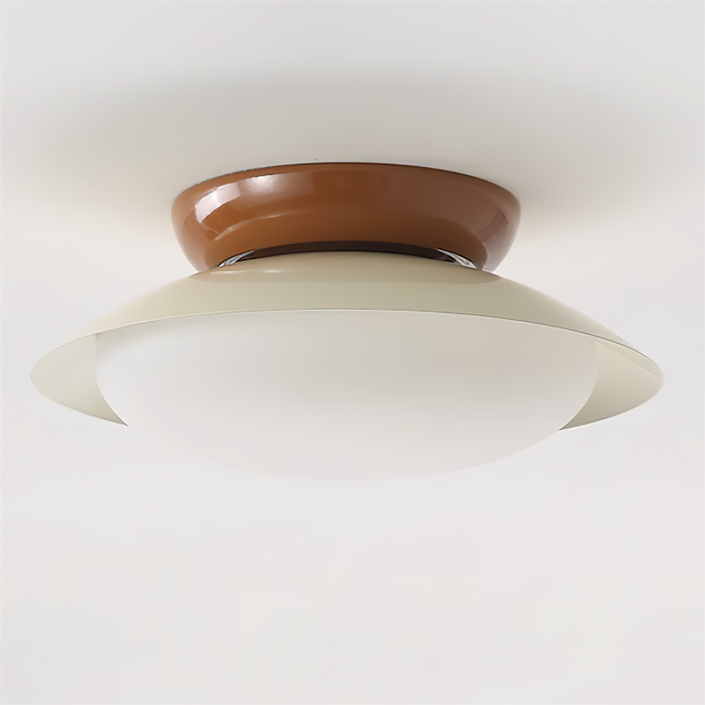 Aurora Ceiling Light — Bowl-Shaped Retro Modern Design