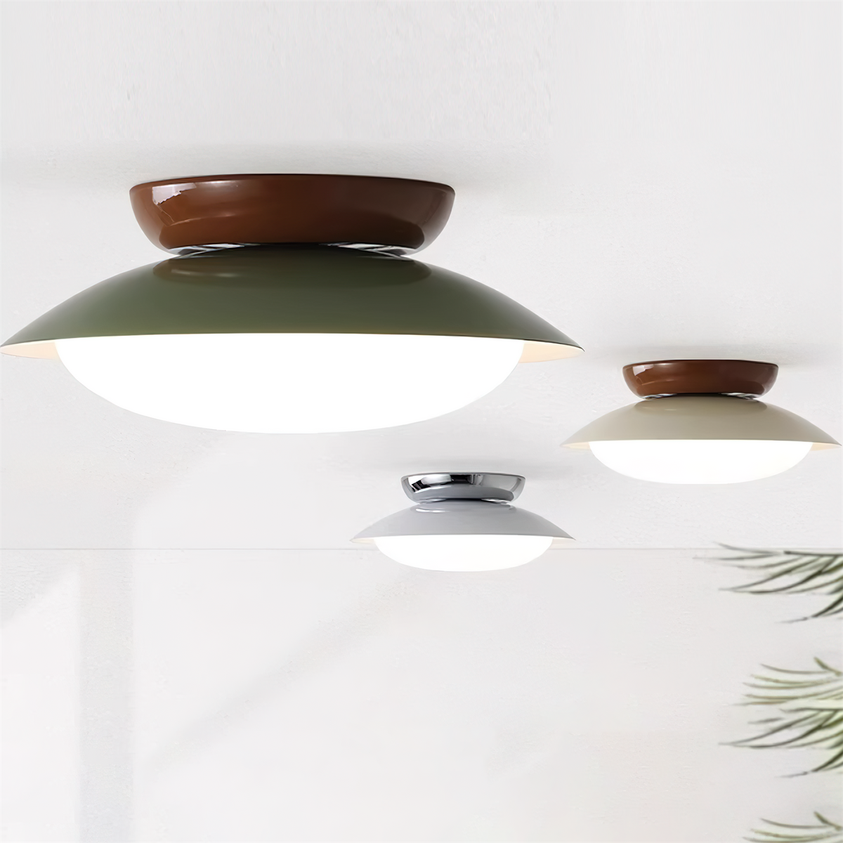 Aurora Ceiling Light — Bowl-Shaped Retro Modern Design
