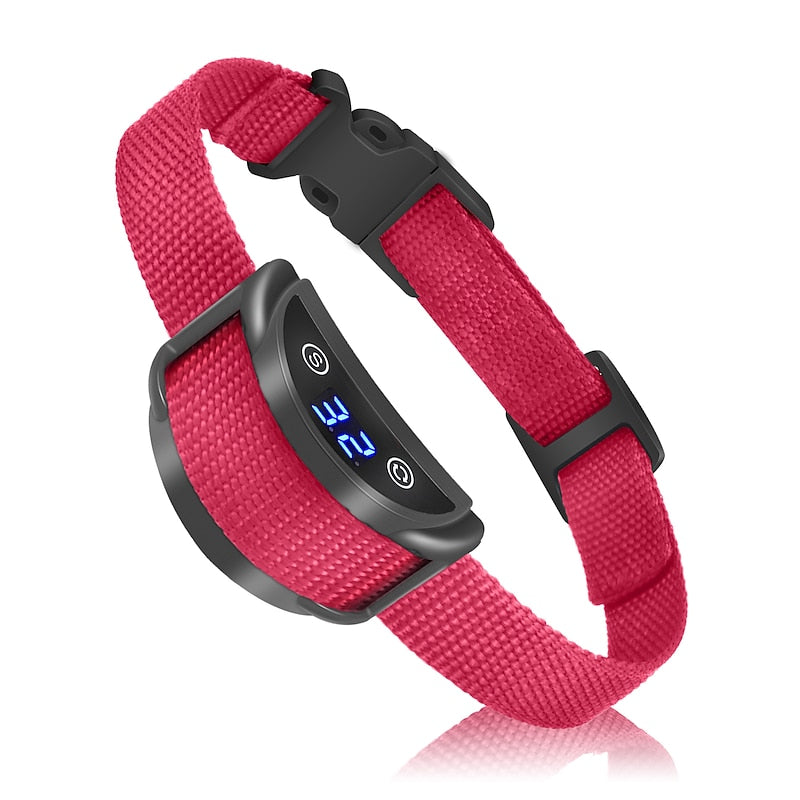 بارك كنترول ماكس - طوق مقاوم للماء مضاد للنباح قابل للتعديل مع 3 أوضاع