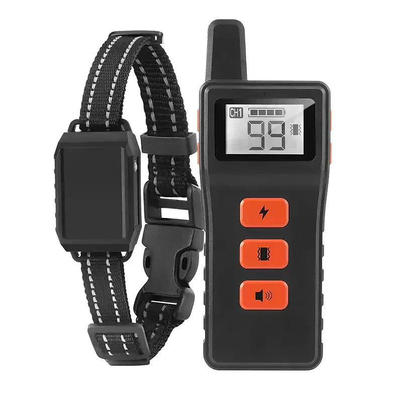 Prémium vízálló kutyakiképző nyakörv távirányítóval
