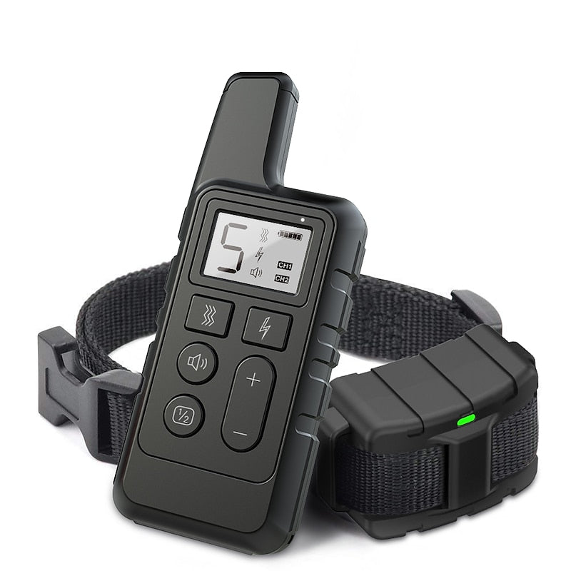 ApexGuard Guler de Dresaj pentru Câini, Avansat, Reîncărcabil, Rezistent la Apă