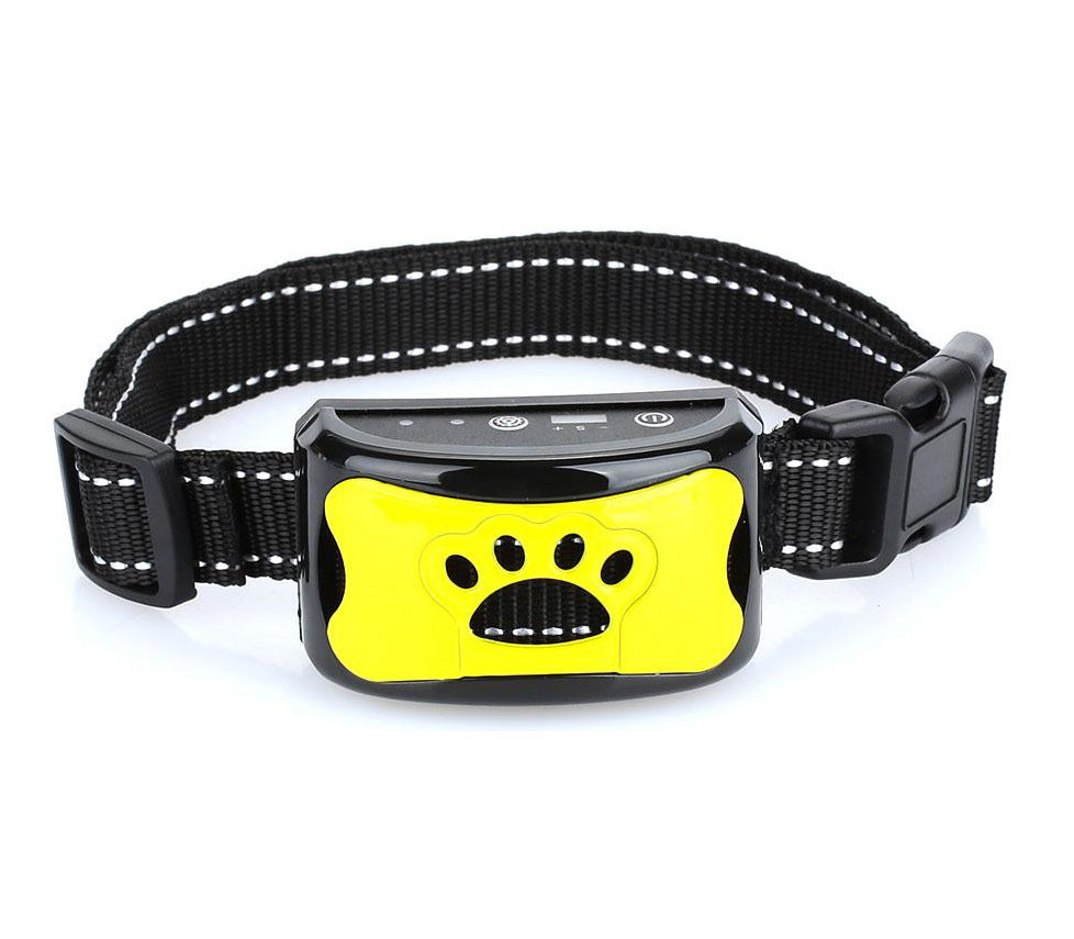 Pawfey Wiederaufladbares Anti-Bell-Halsband – Duale Ultraschall- und Schockmodi