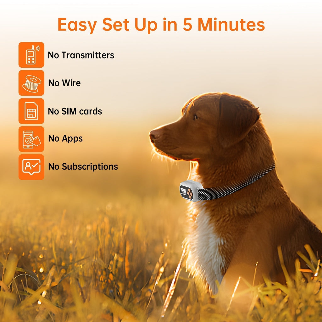 Pawfey SmartPro F820 GPS kabelloses Hundezäunehalsband