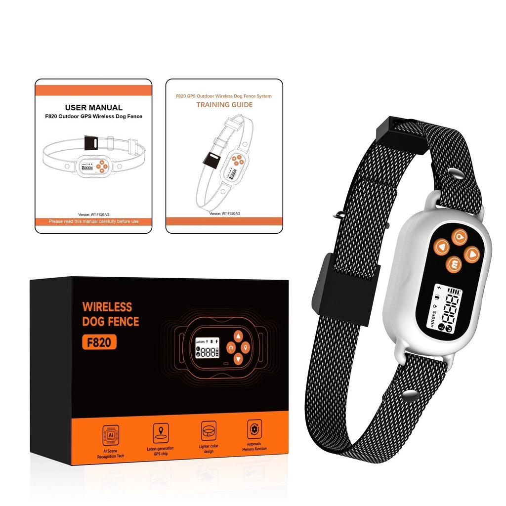 Pawfey SmartPro F820 GPS kabelloses Hundezäunehalsband