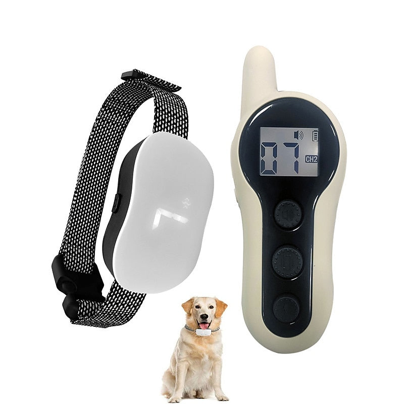 Collier de dressage intelligent à ultrasons anti-aboiements pour chien