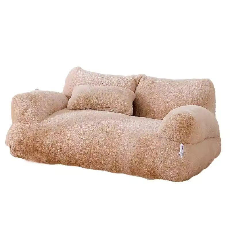 Cama para gatos de calidad prémium con reposacabezas