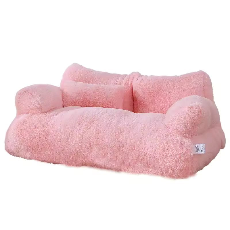 Cama para gatos de calidad prémium con reposacabezas