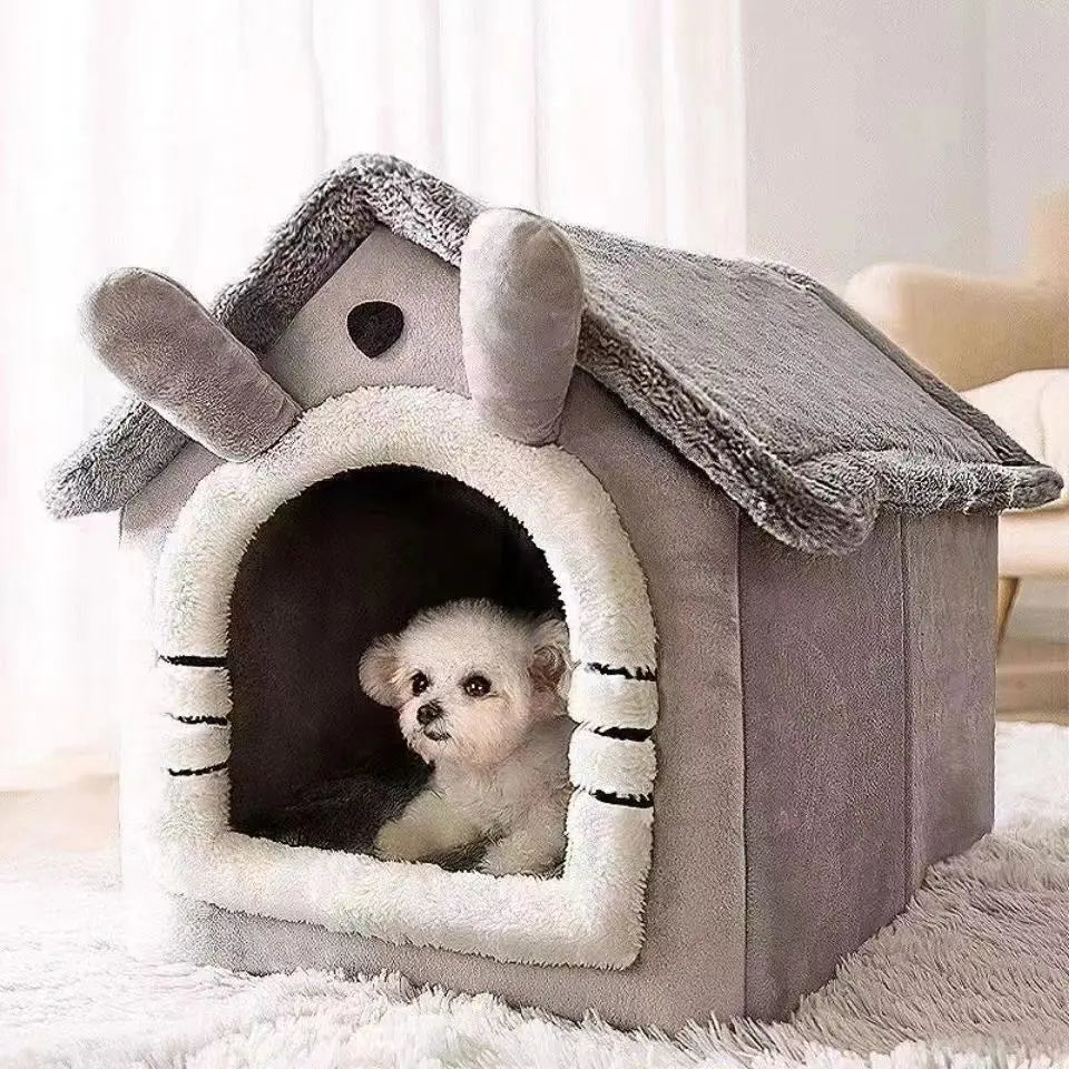Charmerende kæledyrshus til katte og små hunde