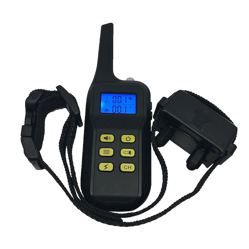 Collare Antabbaio Avanzato per Addestramento Cani + Clicker PC Ausili Comportamentali 2 in 1