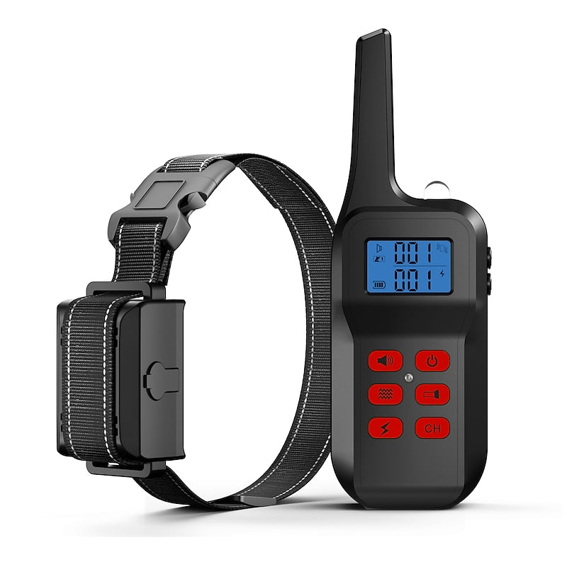 Collare Antabbaio Avanzato per Addestramento Cani + Clicker PC Ausili Comportamentali 2 in 1