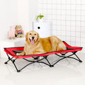 Hochwertiges, erhöhtes Outdoor-Hundebett aus Mesh