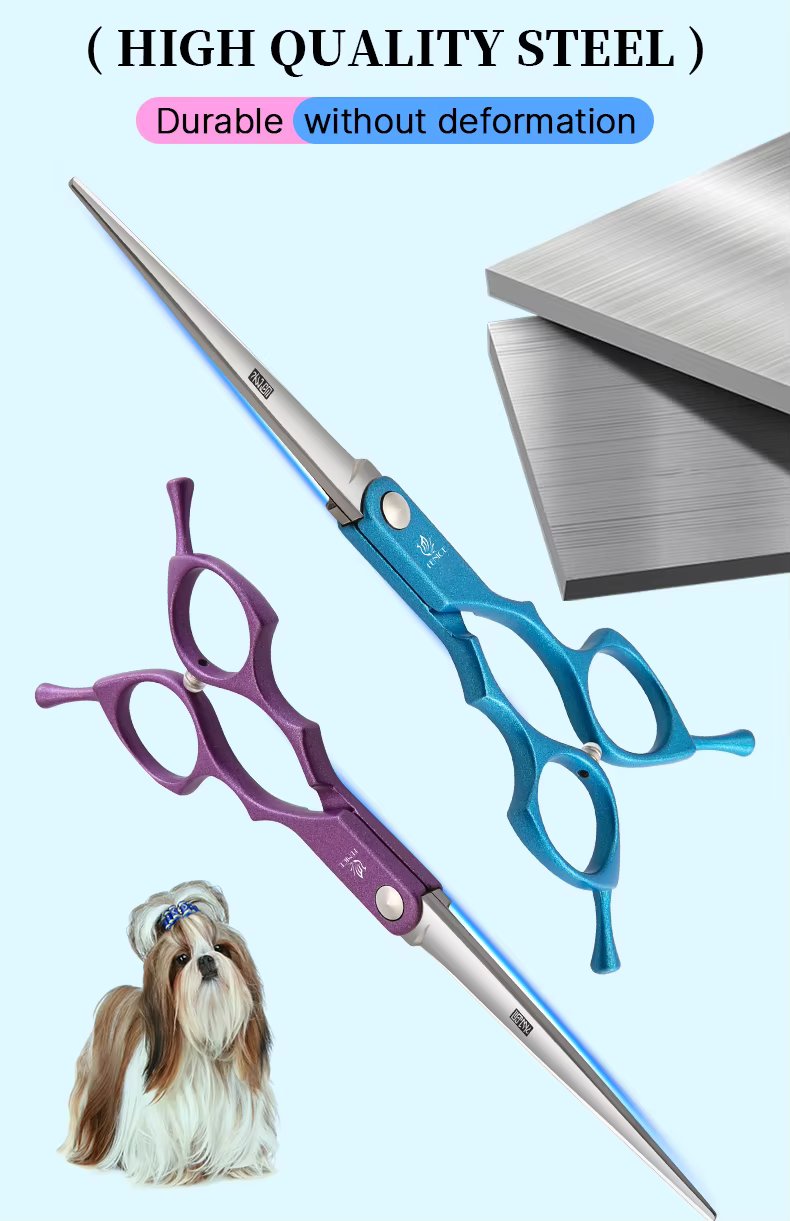Professionelles Pflegescheren-Set für Haustiere – aus hochpräzisem Edelstahl