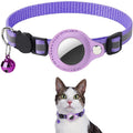 קולר חכם לחתול Pawfey עם מחזיק Apple AirTag