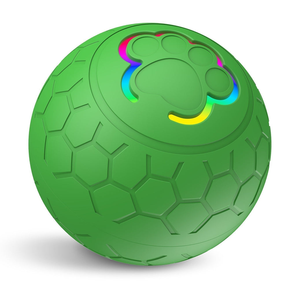 Interaktiver Smart-Spielball für Haustiere mit LED