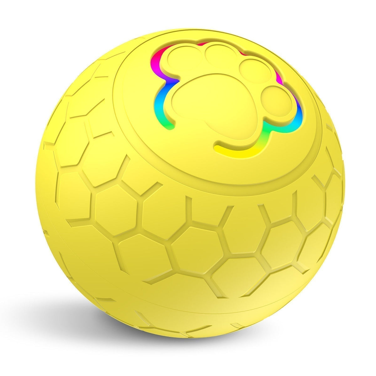 Interaktiver Smart-Spielball für Haustiere mit LED