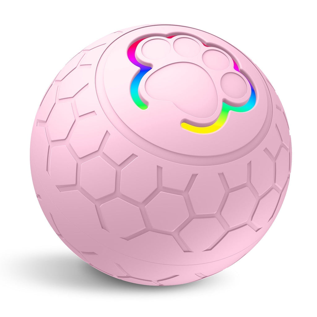 Interaktiver Smart-Spielball für Haustiere mit LED