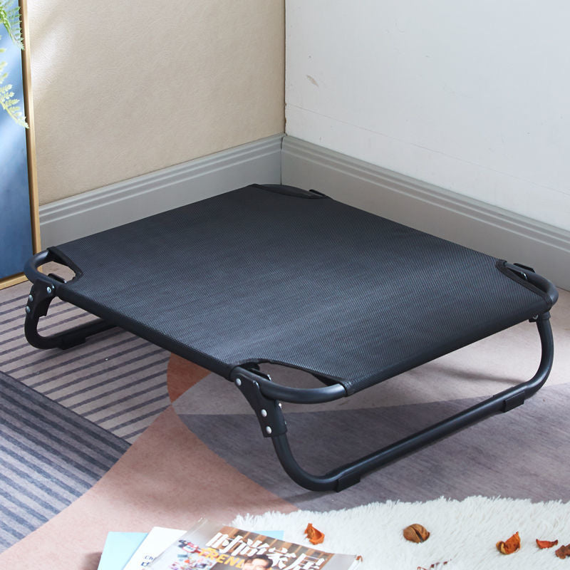 Cuccia Pieghevole Rialzata per Cuccioli da Esterno – Design Traspirante e Robusto