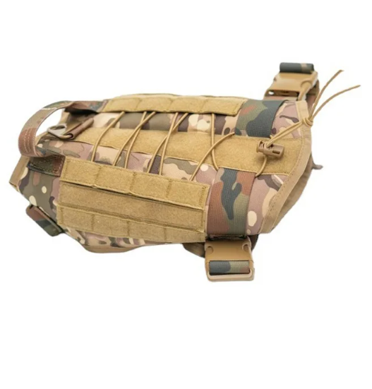 Imbracatura tattica per cani Pawfey con sistema MOLLE